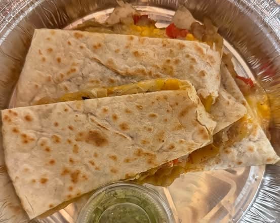 Cheese Quesadillas.