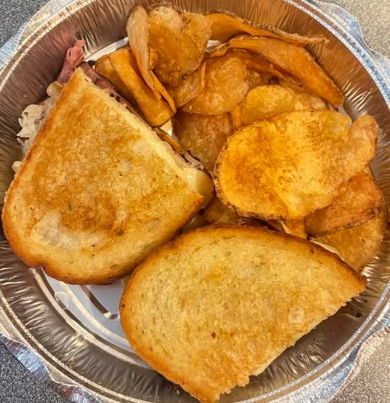 Classic Diner Reuben.