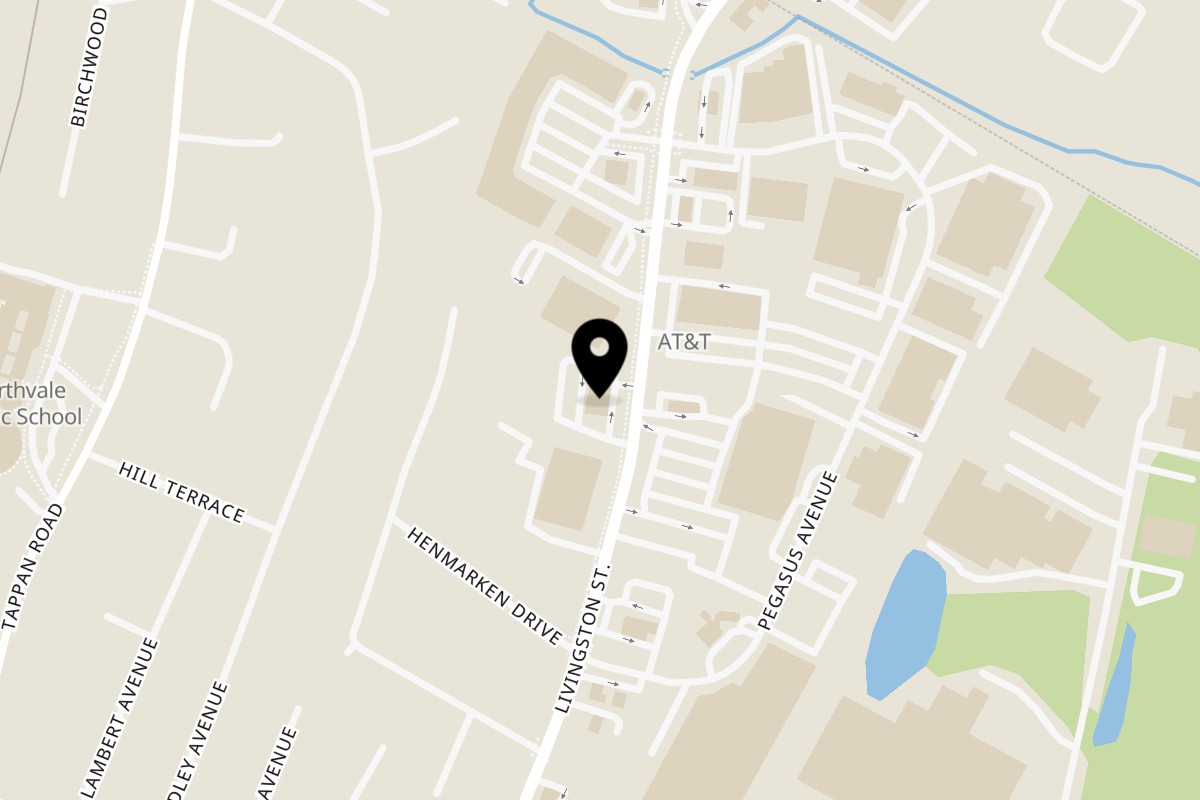 Map showing the location of Northvale Classic Diner on 247 Livingston St in Northvale